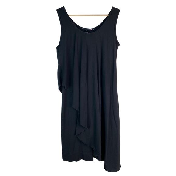 Uniqlo X Costello Tagliapietra Dresses & Skirts - Uniqlo X Costello Tagliapietra Size XS Black Sleeveless Ruffle Jersey Dress *